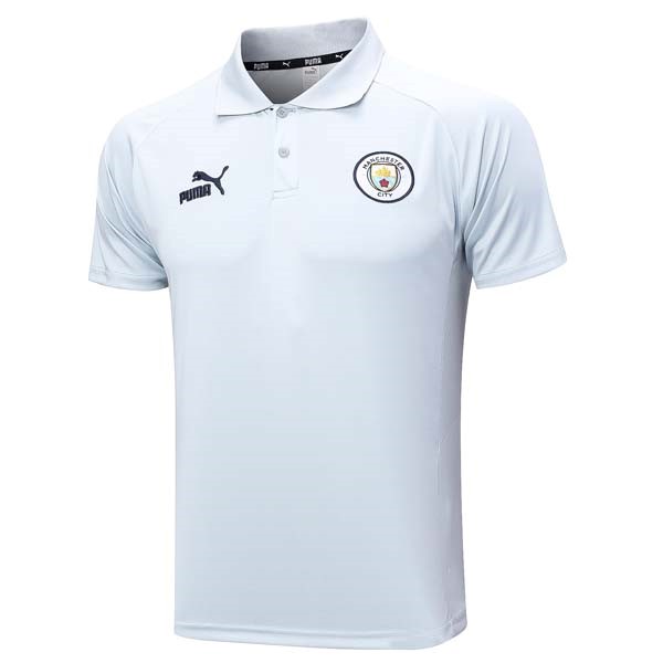 Polo Manchester City 2023 2024 Blanco